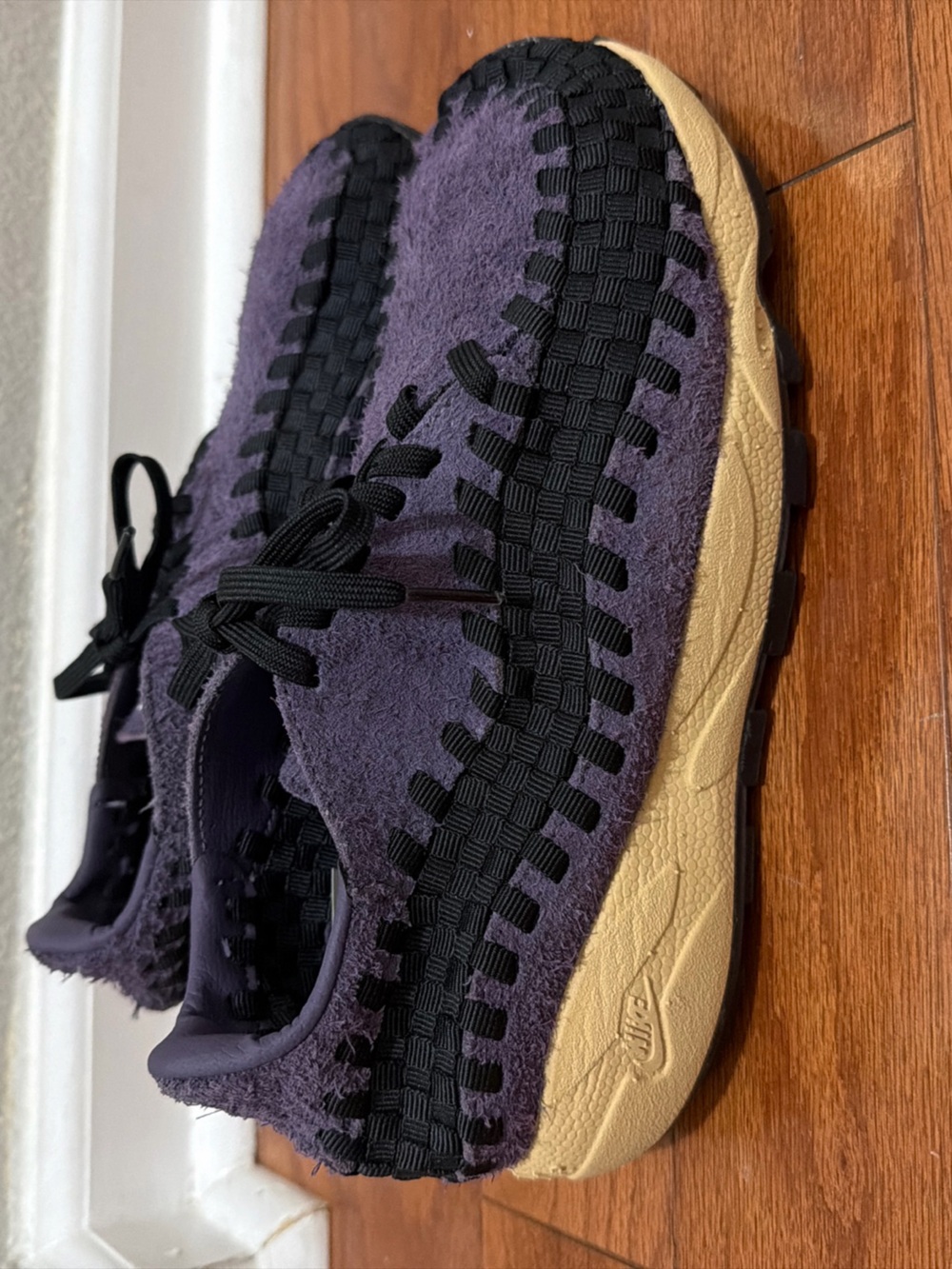 Nike Air Footscape Woven [FZ2615-500] Women Casual Shoes Dark Raisin Sz 8